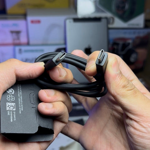 Samsung 65W Trio Charger | Dual USB-C + USB-A | C-to-C Cable | Made in Vietnam